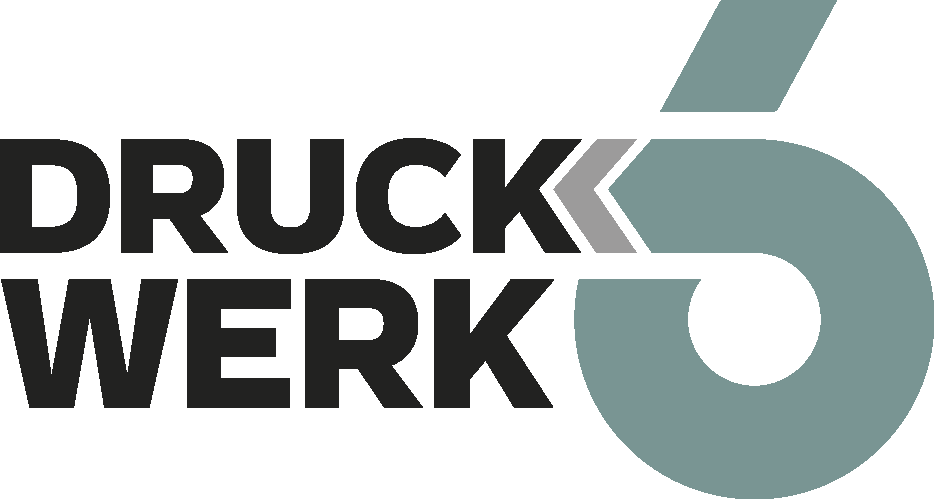 Logo Druckwerk6 2 zeilig